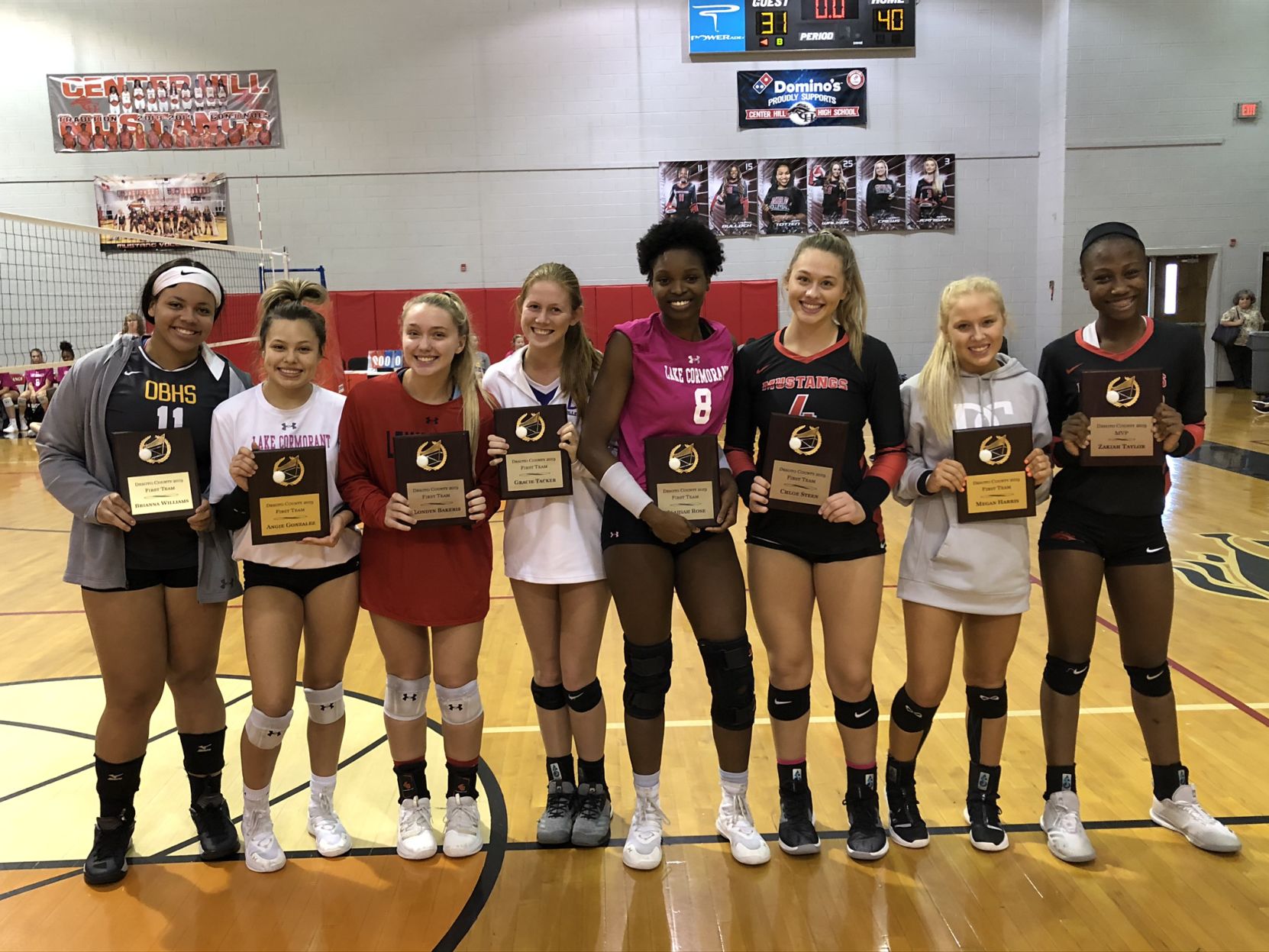 First team all-DeSoto County volleyball named